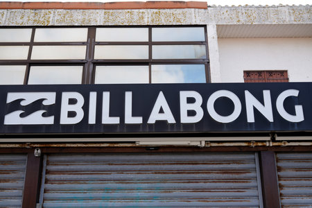 Bordeaux, Aquitaine France - 01 10 2021: Billabong surf store fashion clothes sign brand and text logo front of clothing trendy shopのeditorial素材