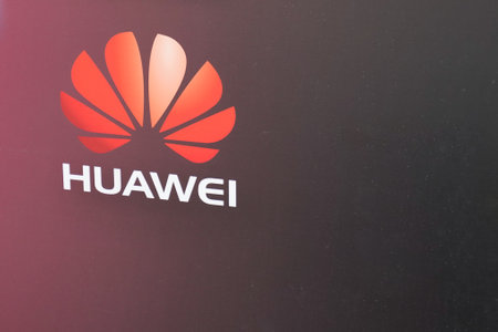 Bordeaux, Aquitaine France - 06 06 2021: Huawei logo brand and text sign corporation Chinese telecommunications equipment vendorのeditorial素材