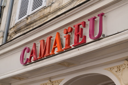 toulouse, occitanie France - 06 25 2021: Camaieu sign text store and logo brand shop on facade boutique clothing womenのeditorial素材