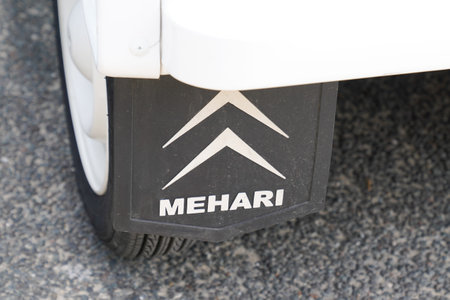 Bordeaux, Aquitaine France - 08 17 2021: Mehari car logo brand and text sign on rear Citroen vintage...