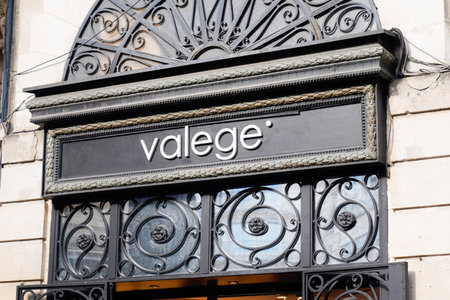 Bordeaux, Aquitaine France - 10 25 2021: valege lingerie logo brand and text sign shop underwear...
