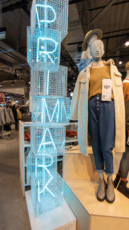 Bordeaux, Aquitaine France - 11 05 2021: Primark sign text and logo brand front of shop affordable...