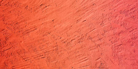 red orange concrete surface outdoor wall with crack texture wallpaper grunge cement backgroundの写真素材