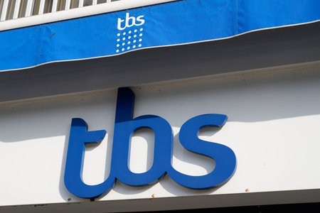 Bordeaux , Aquitaine France - 03 27 2022 : TBS store logo sign and brand text fashion clothes sport boat and shoes shop footwearのeditorial素材