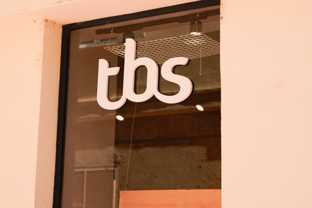 Bordeaux , Aquitaine France - 07 01 2022 : tbs boutique brand logo and sign text on windows facade entrance fashion front storeのeditorial素材