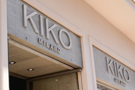 Bordeaux , Aquitaine France - 07 05 2022 : Kiko make up milano sign logo and text brand front wall facade store fashion clothing boutique entrance cosmetics company from italiaのeditorial素材
