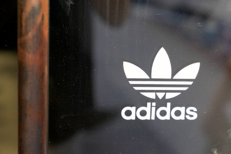 Toulouse , ocitania France - 07 20 2022 : adidas logo brand and text sign on wall facade store of...