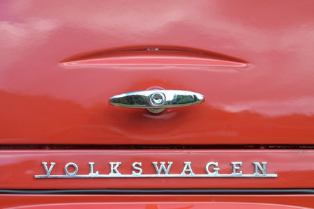 Bordeaux , Aquitaine France - 12 12 2022 : vw transporter logo brand and text letter sign back rear...