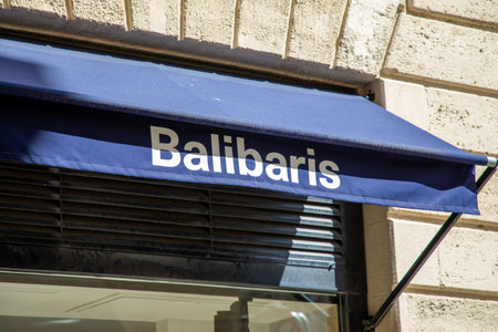 Bordeaux , Aquitaine France - 05 29 2023 : Balibaris logo text and shop brand sign chain store men luxury fashion boutiqueのeditorial素材