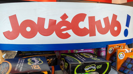 Bordeaux , France - 07 01 2023 : Joueclub logo sign and text brand store children toy shop funのeditorial素材