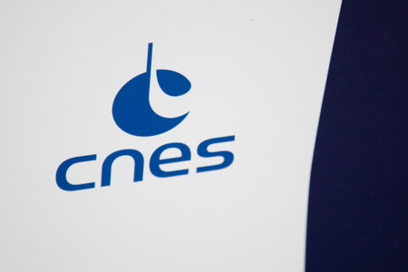 Bordeaux , France - 02 07 2024: Cnes center national d'etude spartiales National Center for Space...