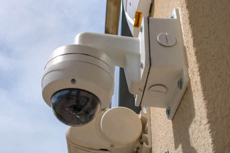 CCTV Security camera round 360 for protect building security camera in city street
