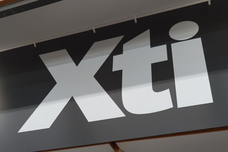 Bordeaux , France - 09 15 2024: Xti logo sign brand and text chain on store fashion footwear of shop distribution shoesのeditorial素材