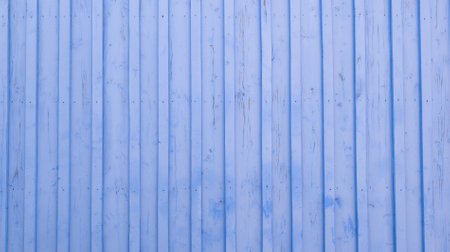 old weathered blue line grunge wooden planks boards backgroundの写真素材