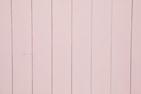 wooden background pink wood horizontal plank panel vertical pine treeの写真素材