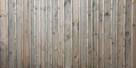 raw wooden wall facade texture for background gray wood planksの写真素材