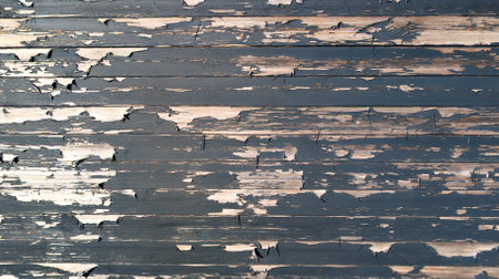 old faded boards texture wooden shabby background in close-upの写真素材