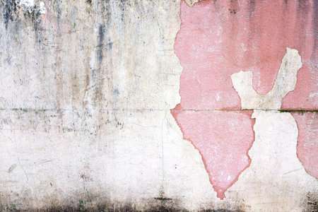 background design for weathered grunge wall using pastel colors textureの写真素材