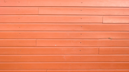 wooden orange background line planks red wood textureの写真素材