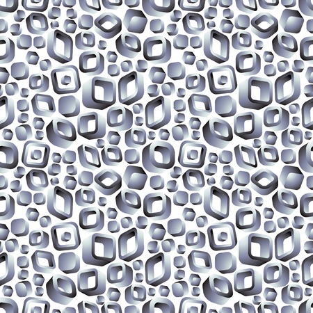 3d seamless patternのイラスト素材