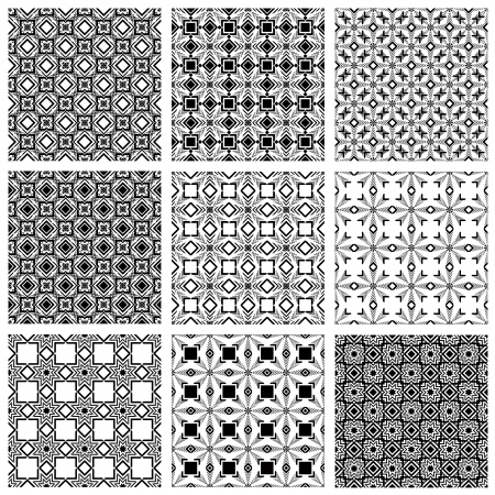Seamless patterns, vector backgrounds.のイラスト素材
