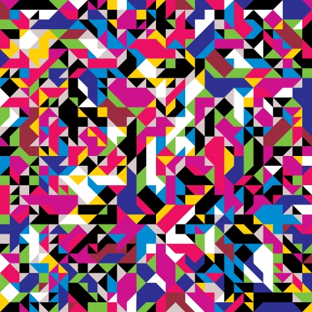 Seamless pattern with colourful elements.のイラスト素材