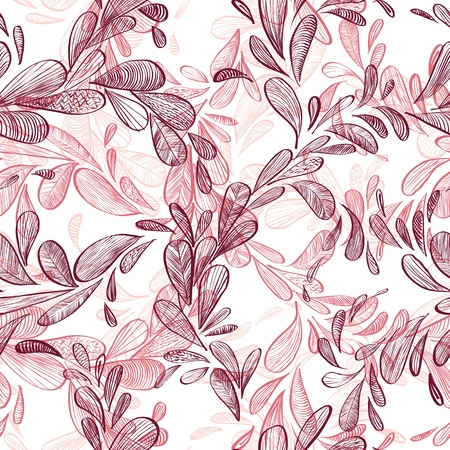 Floral background, seamless pattern.のイラスト素材
