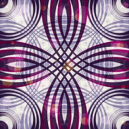 Vintage style geometric seamless ornament.のイラスト素材