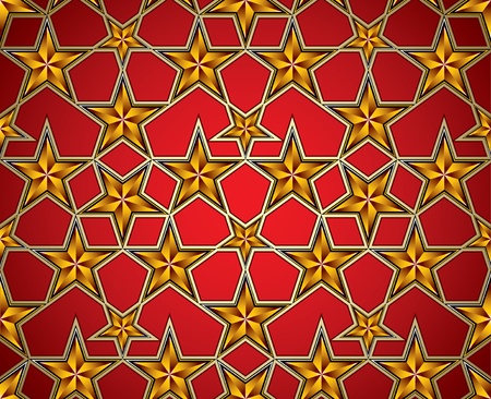 Soviet style seamless background.のイラスト素材