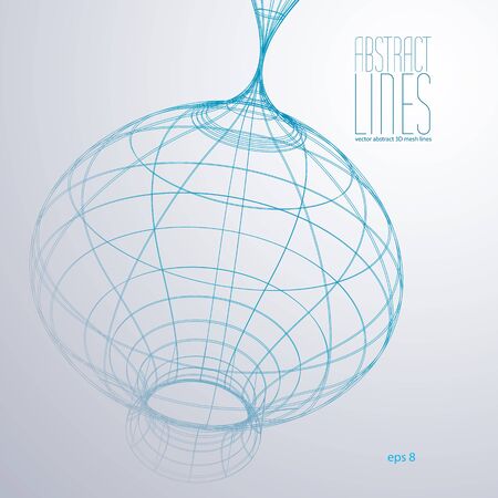 Vector abstract geometric background, contemporary style illustrationのイラスト素材