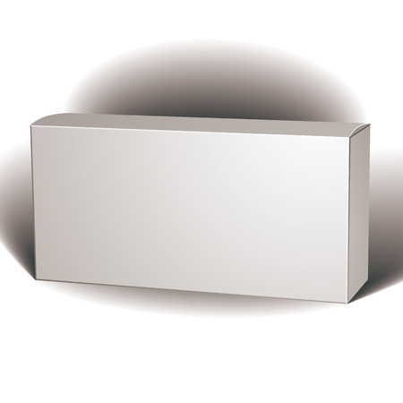 Pack for design or product visualizing, horizontal, vector.のイラスト素材