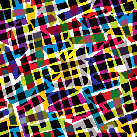 Abstract colorful seamless pattern, vector background.のイラスト素材