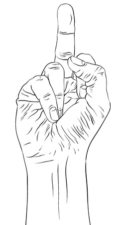 中指の写真 イラスト素材一覧 30 409件 ストックフォトのamanaimages Plus