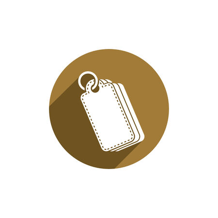 Tag vector icon isolated.のイラスト素材