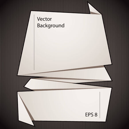 Abstract origami vector background.のイラスト素材