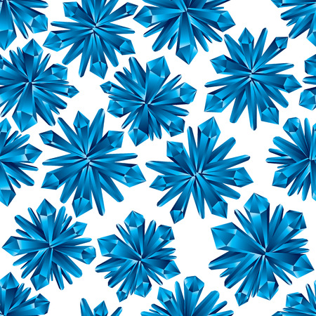 Seamless background with crystals, vector illustration.のイラスト素材