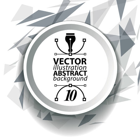 Graphic web background with spot elements, transparent vector abstract complicated cover created from geometric figures, eps10 tech illustration.のイラスト素材