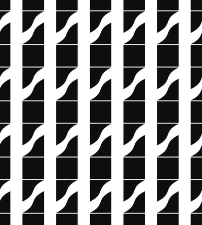 Retro tiles seamless pattern, vector background.のイラスト素材