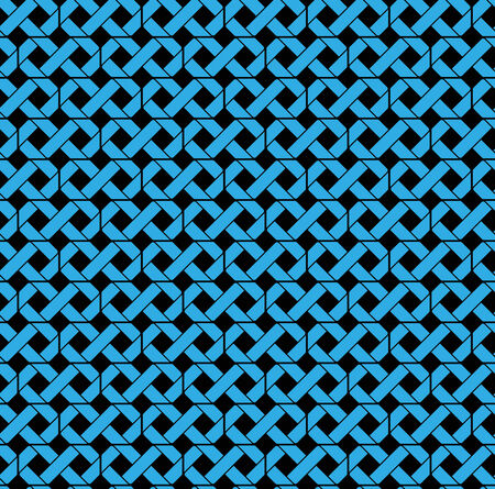Colorful geometric seamless splicing pattern, symmetric endless vector background with crossed...