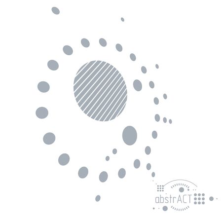 Mechanical engineering technology vector abstract background, cybernetic abstraction with innovative industrial schemes.のイラスト素材