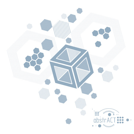 Vector industrial and engineering background, future technical plan. Abstract blueprint of mechanism, mechanical scheme.のイラスト素材