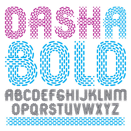 English alphabet letters design collection.のイラスト素材