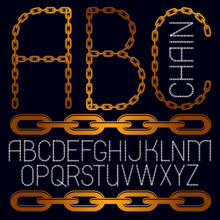 Modern alphabet lettering design.のイラスト素材