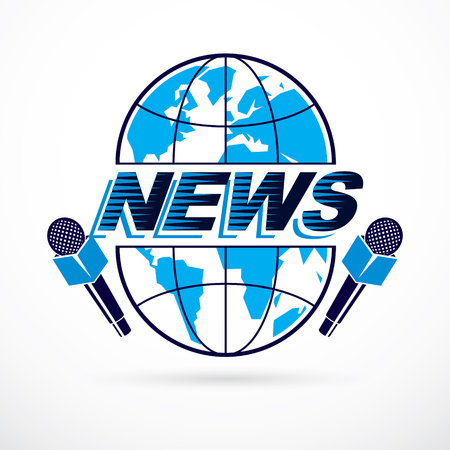 World news design concept.のイラスト素材