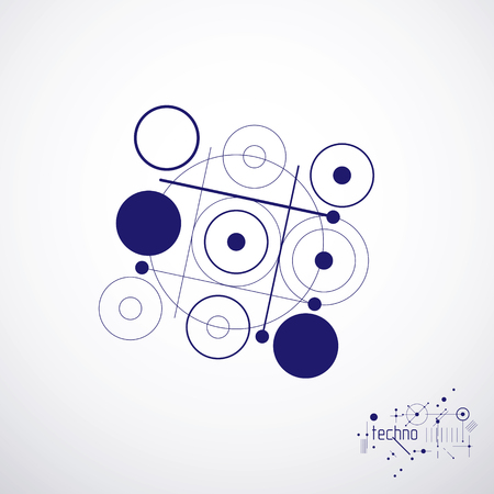 Abstract geometric pattern illustration.のイラスト素材