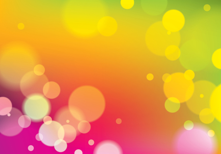 Blurred lights background. Bokeh effect texture. Beautiful vector abstract illustration. Holidays magic festive shiny theme.のイラスト素材