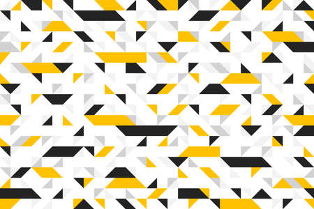 Chaotic abstract mosaic vector seamless background, geometric tiling pattern, interior design...