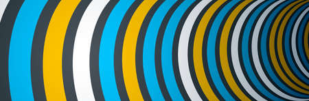 3D abstract lines in perspective vector background, modern trendy design element, cool style layout...