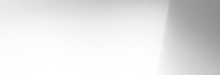 Linear abstract background, vector design 3D lines in perspective, curve and wave lines in motion,...
