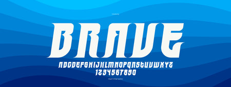 Modern luxury vector font, italic elegant display typeface in classic style best for logo and emblem creation, fashion typography classy and exclusive style, for titles and slogans.のイラスト素材